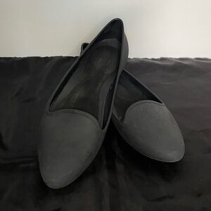 Crocs Eve Pointed Toe Rubber Ballet Flat